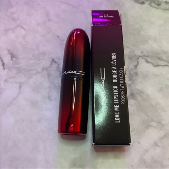 MAC Cosmetics Love Me Lipstick in Joie De Vivre - Picture 2 of 10